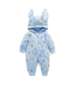 Bunny Quilted Growsuit