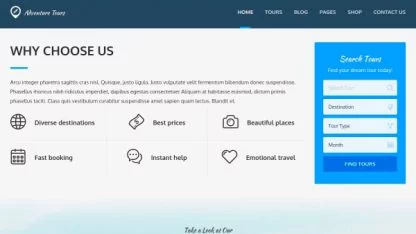Adventure Tours Tema