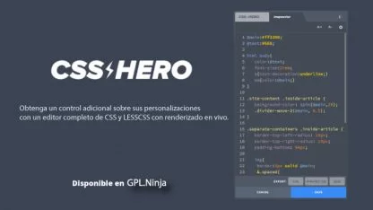 CSS Hero PRO