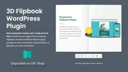 DearFlip – 3D Flipbook WordPress ​Plugin