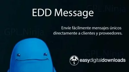 Easy Digital Downloads Message