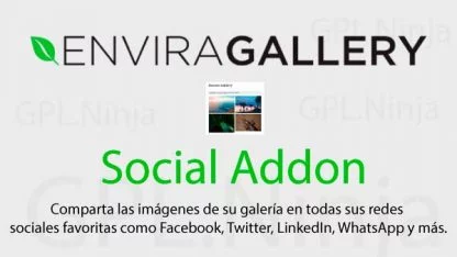 Envira Gallery Social