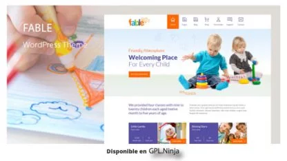 Fable – Children Kindergarten WordPress Theme