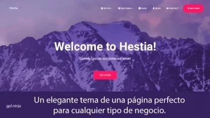 Hestia Pro Tema