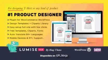 Lumise | Product Designer for WooCommerce WordPress