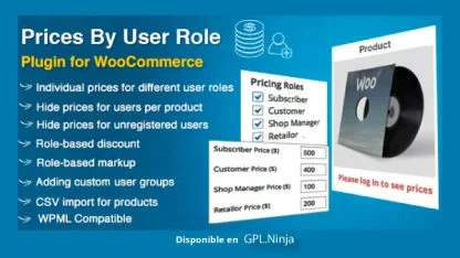 Prices By User Role for WooCommerce