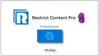 Restrict Content Pro – Ip Restriction
