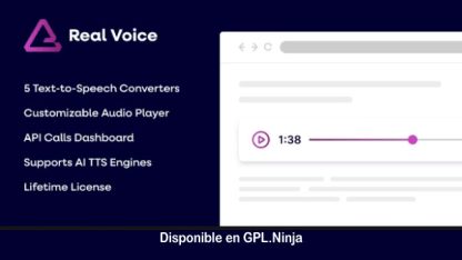 Real Voice – AI Text to Speech Plugin for WordPress
