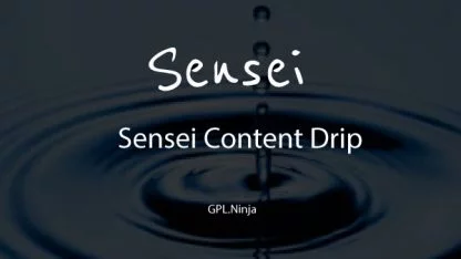 Sensei Content Drip