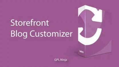 Storefront Blog Customiser