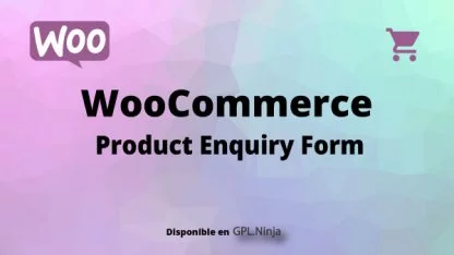 Woocommerce Product Enquiry Form