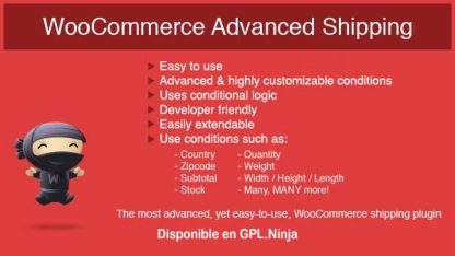 WooCommerce Advanced Shipping