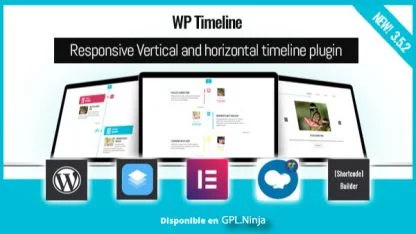 WP Timeline – Responsive Vertical and Horizontal timeline plugin